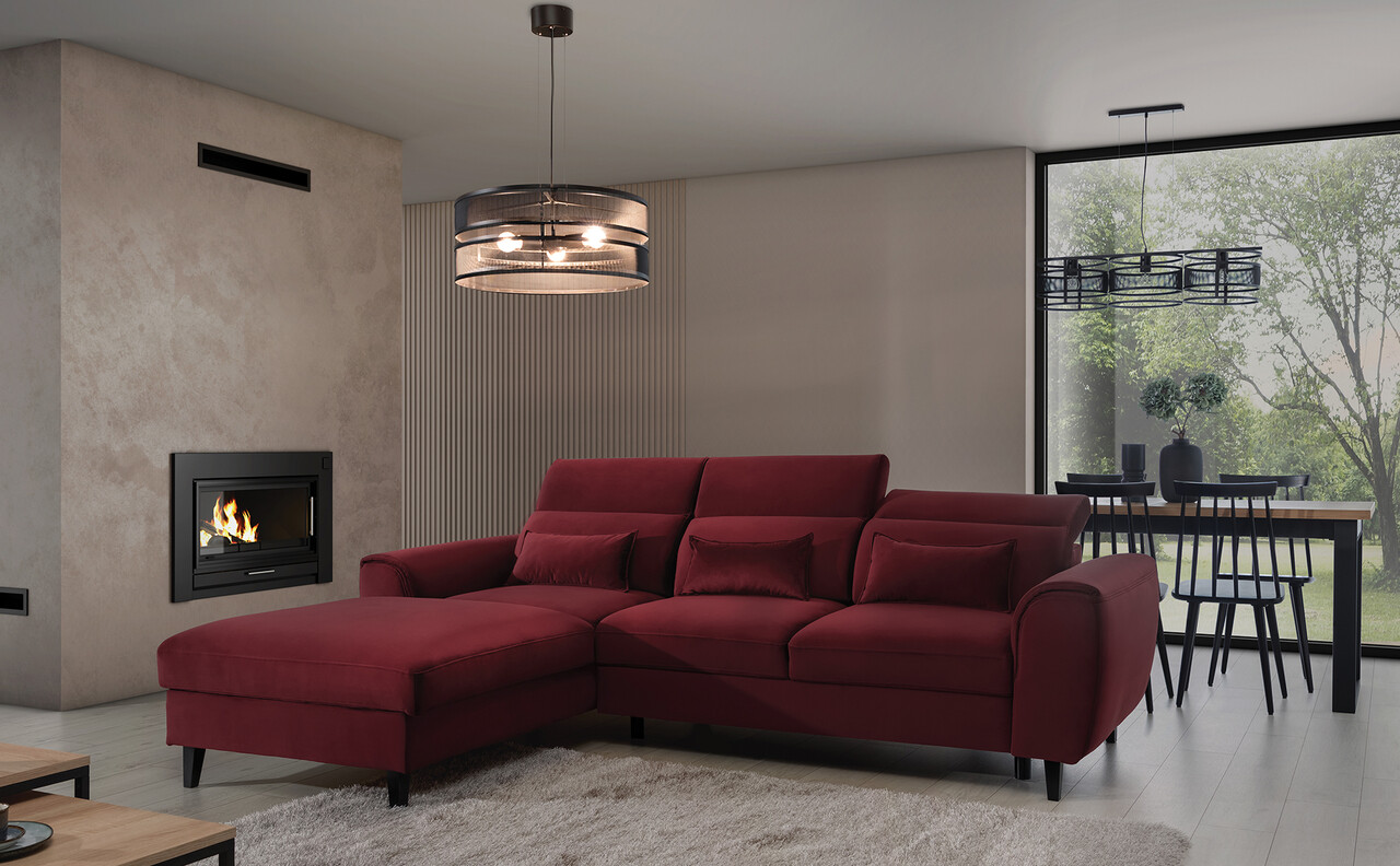 Lustra ELTAP, Orabela, 55x120 cm, 3xE27, 15W, otel, negru - imagine 6